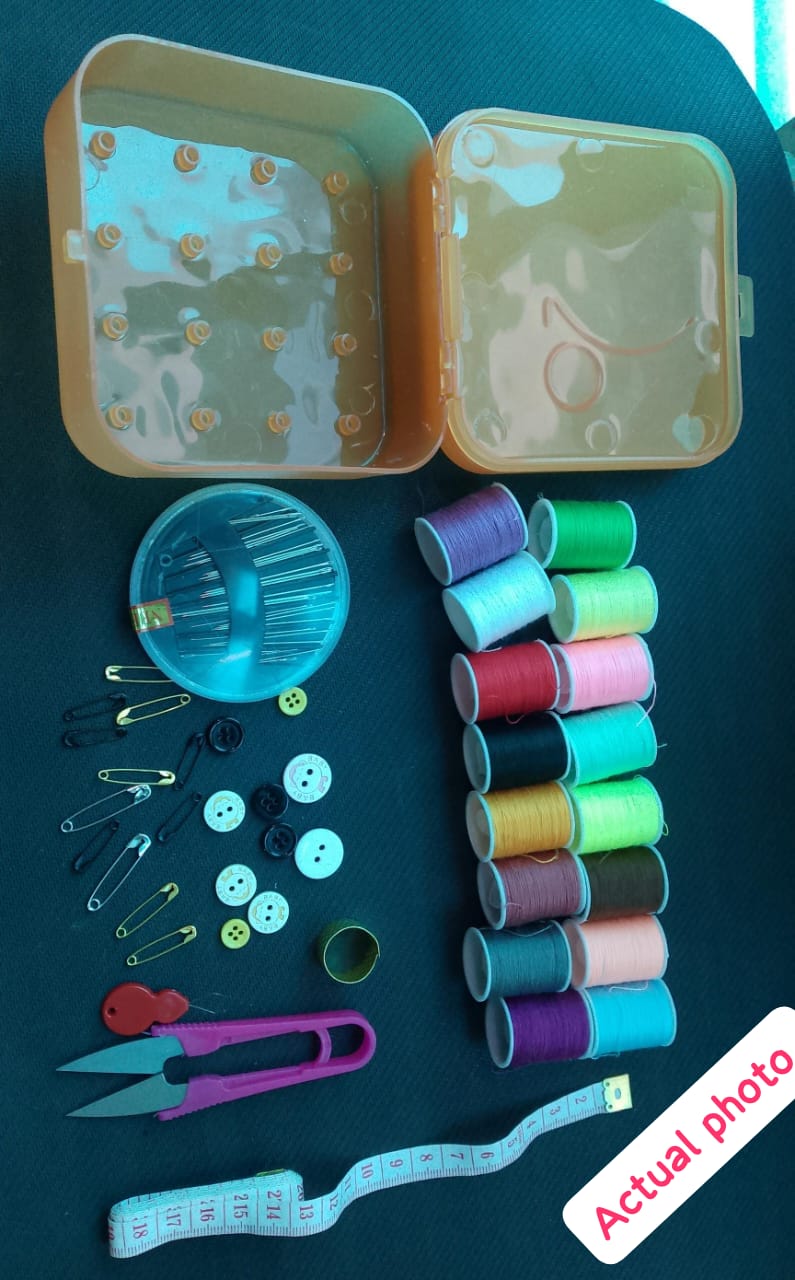 72Pcs/set With Case Needle Thread Sewing Tool Portable Tape Measure Pins Knitting Box Set Household DIY Embroidery Accessories
