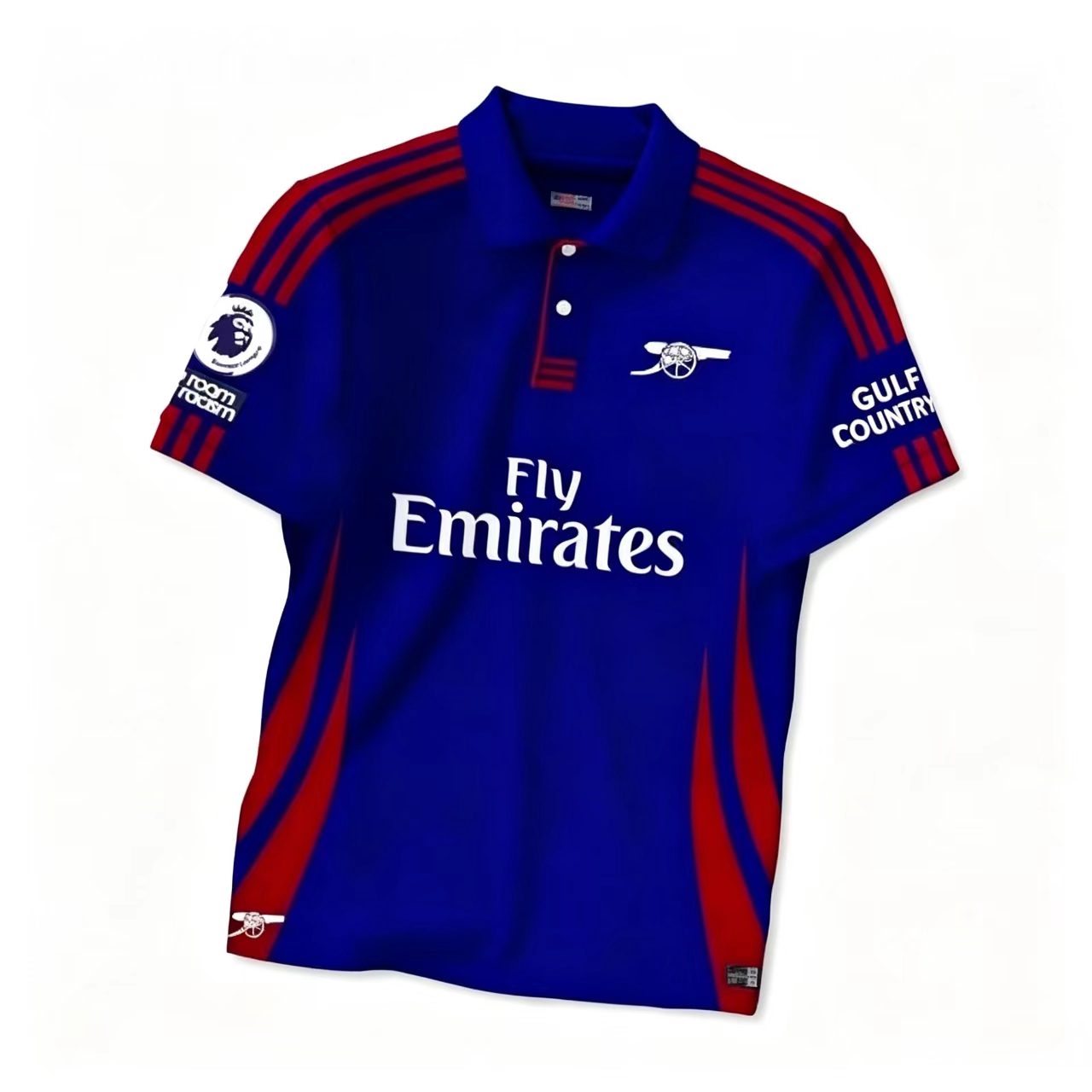 2026 Summer New Men's World Cup Football Apparel, Real Madrid Short Sleeve T-Shirt & Arsenal Soccer Polo Shirt, Collared Loose Casual Tops for Sports & Daily Wear