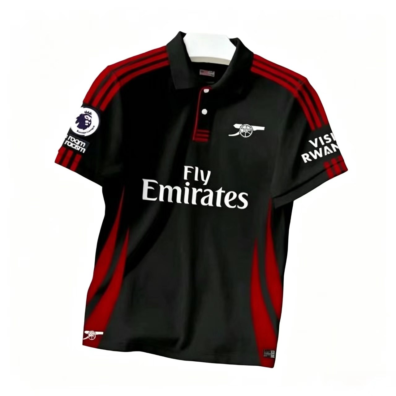 2026 Summer New Men's World Cup Football Apparel, Real Madrid Short Sleeve T-Shirt & Arsenal Soccer Polo Shirt, Collared Loose Casual Tops for Sports & Daily Wear