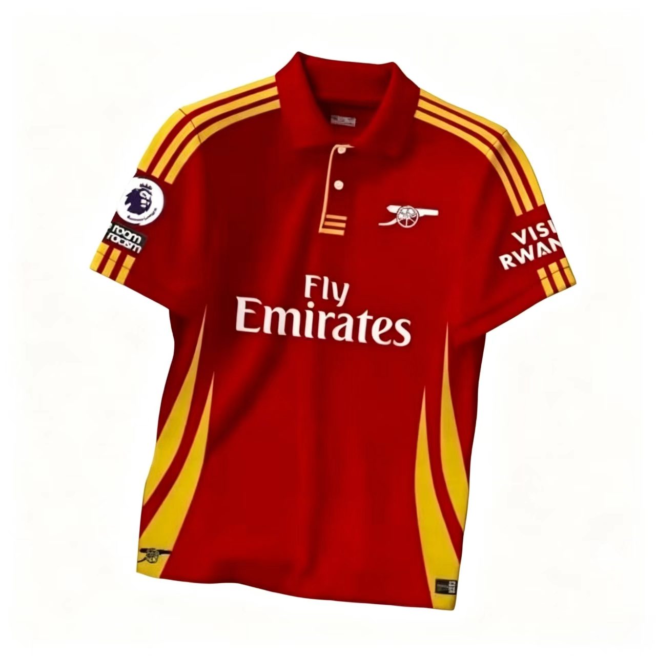 2026 Summer New Men's World Cup Football Apparel, Real Madrid Short Sleeve T-Shirt & Arsenal Soccer Polo Shirt, Collared Loose Casual Tops for Sports & Daily Wear