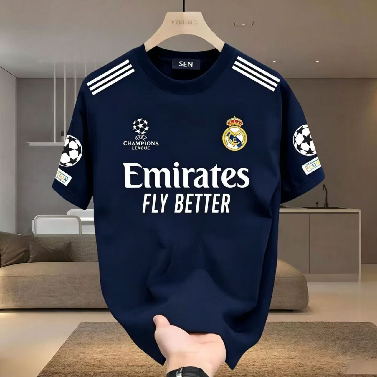 2026 New Men's Short-Sleeve Polo Shirt, Arsenal Print Casual Collared Tee, Jersey T-shirt Jersey arsenal football jersey soccer jersey Breathable Digital Print Top, Slim Fit Sports & Daily Wear