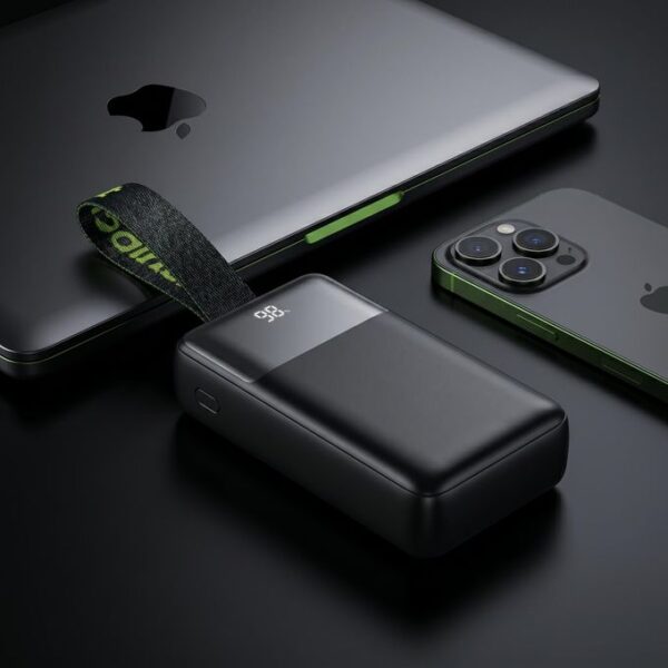 Oraimo PowerJet 501 50,000mAh Ultra Fast Charging Power Bank for Phones and Laptops, 85W Ultra Fast Charging, Built-In Carry Strap,Charge 4 Devices Simultaneously, Smart LED Digital Display.
