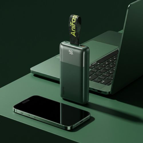Oraimo PowerJet 501 50,000mAh Ultra Fast Charging Power Bank for Phones and Laptops, 85W Ultra Fast Charging, Built-In Carry Strap,Charge 4 Devices Simultaneously, Smart LED Digital Display.