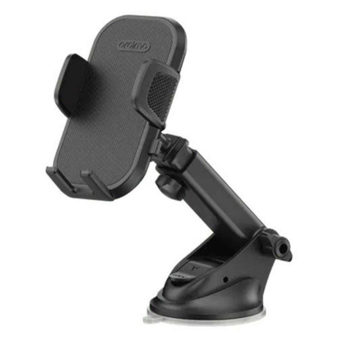 oraimo Hydra 4 Super Suction Flexible Car Mount,Silicone Protection,360° Flexible Gooseneck with a sleek and durable build