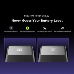 Oraimo PowerNova Q41 40000mAh Power Bank – 35W Dual-Device Fast Charging 10-Day Ultra-Long Power 4 Outputs & 2 Inputs Real-Time Power Display