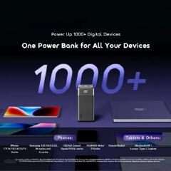 Oraimo PowerNova Q41 40000mAh Power Bank – 35W Dual-Device Fast Charging 10-Day Ultra-Long Power 4 Outputs & 2 Inputs Real-Time Power Display