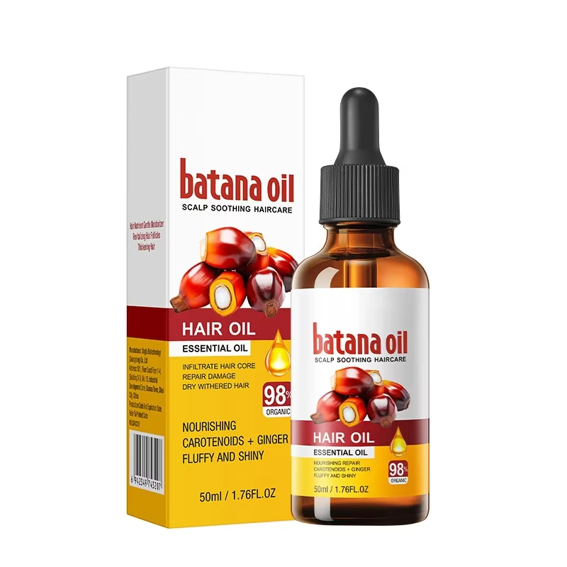 SADOER Batana Oil, 2 in 1 Batana Hair Oil Dense Hair Essential Oil + Batana Oil Hair Spray, For Hair Growth, Smoothing, Repair Hair Damage