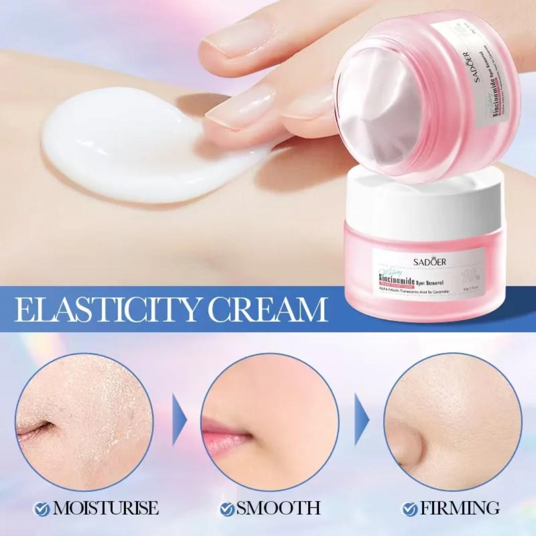 2 in 1, SADOER  Niacinamide Spot Removal Repair Serum + 10% Niacinamide Spot Removal Repair Face Cream with Tranexamic Acid, Ceramide and Alpha Arbutin Like Vitamin C Lightening Pigmentation,Whitening