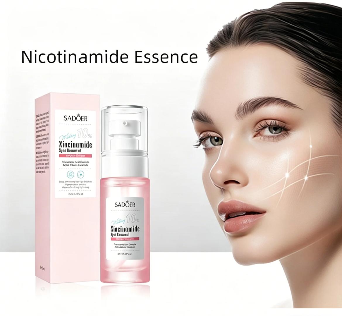 2 in 1, SADOER  Niacinamide Spot Removal Repair Serum + 10% Niacinamide Spot Removal Repair Face Cream with Tranexamic Acid, Ceramide and Alpha Arbutin Like Vitamin C Lightening Pigmentation,Whitening