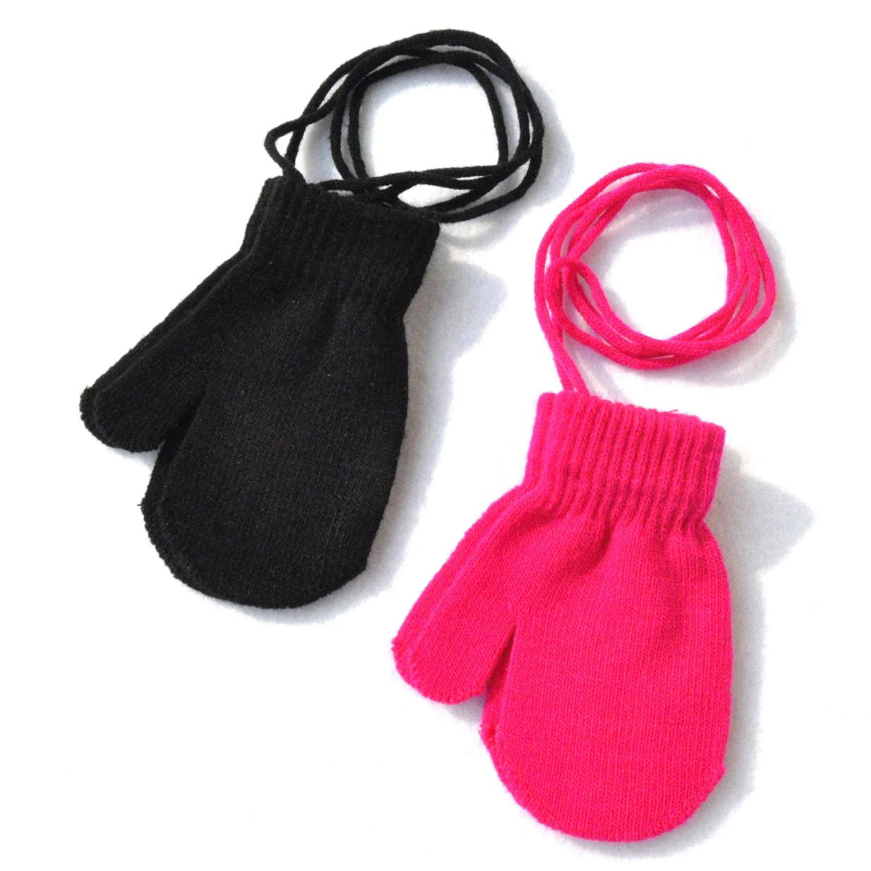 Kids Gloves Knitted Children Winter Warm Gloves Baby Girls Baby Boys Toddler Knitted Acrylic Gloves Warm Kids Gloves 1Paies