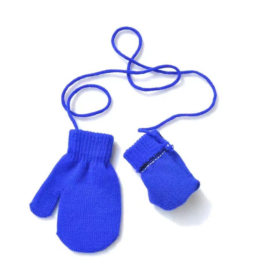 Kids Gloves Knitted Children Winter Warm Gloves Baby Girls Baby Boys Toddler Knitted Acrylic Gloves Warm Kids Gloves 1Paies