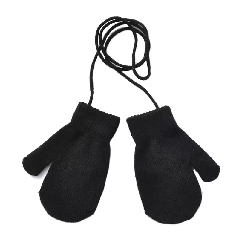 Kids Gloves Knitted Children Winter Warm Gloves Baby Girls Baby Boys Toddler Knitted Acrylic Gloves Warm Kids Gloves 1Paies