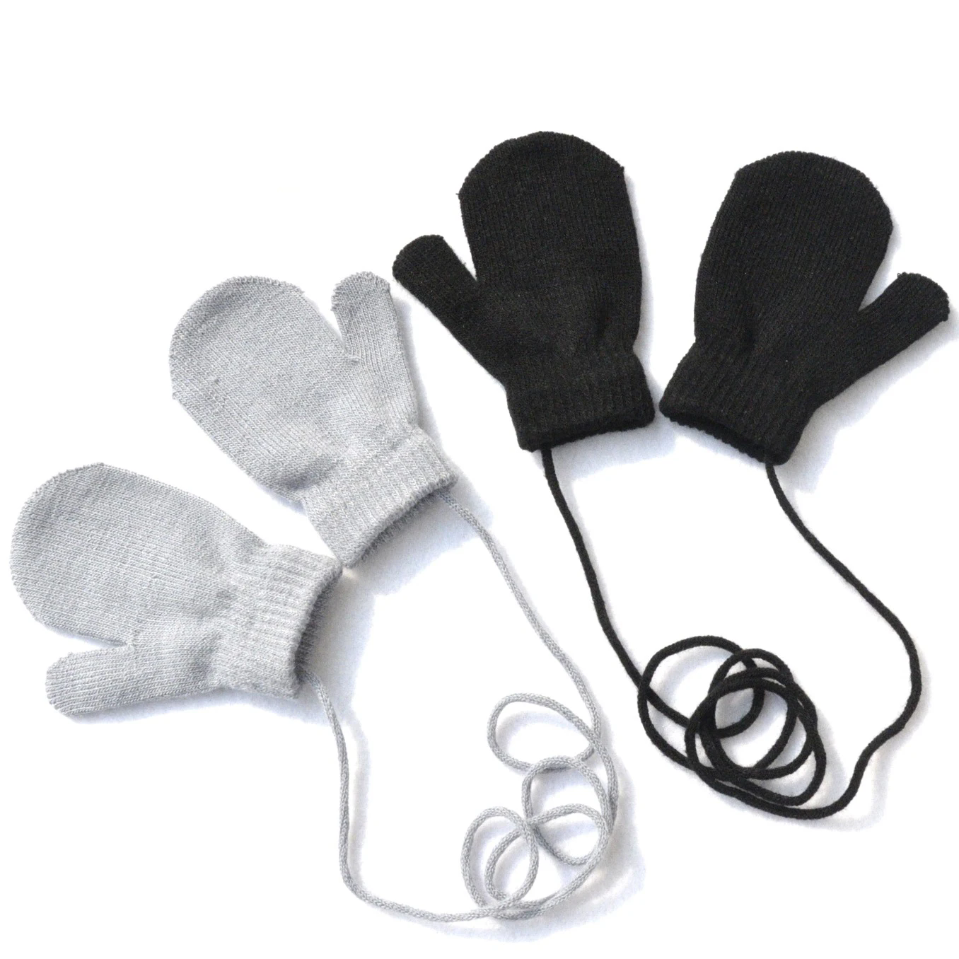 Kids Gloves Knitted Children Winter Warm Gloves Baby Girls Baby Boys Toddler Knitted Acrylic Gloves Warm Kids Gloves 1Paies