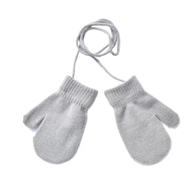 Kids Gloves Knitted Children Winter Warm Gloves Baby Girls Baby Boys Toddler Knitted Acrylic Gloves Warm Kids Gloves 1Paies