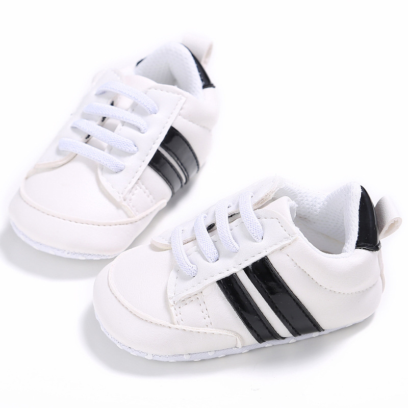 Toddler Baby Girl Shoes 0 to 3 6 9 12 Months Casual Cute Gold White Baby Boy Shoes First Walkers Soft Crib Shoes Infantil