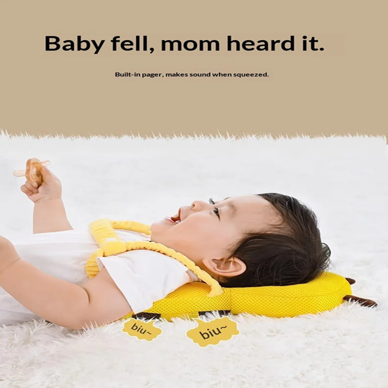 Head Back Protector Baby Protect Pillow Learn Walk Headgear Prevent Injured Safety Pad prevention Fall Cartoon Bee Kids Pillows