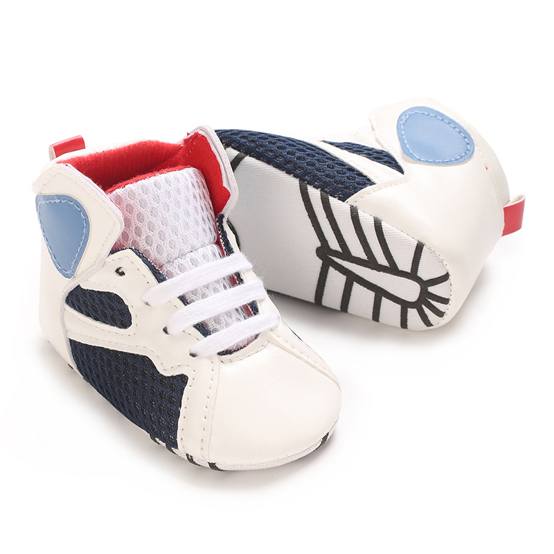 0-18M Newborn Baby Canvas Shoes Anti-slip Soft Baby Boy Girl Sneakers Casual Multi-Color Toddler First Walkers Crib Shoes