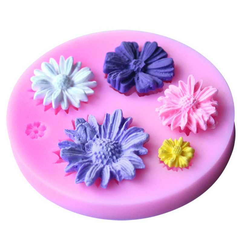 3D Silicone Baby Fondant Mold For Cake Decorating