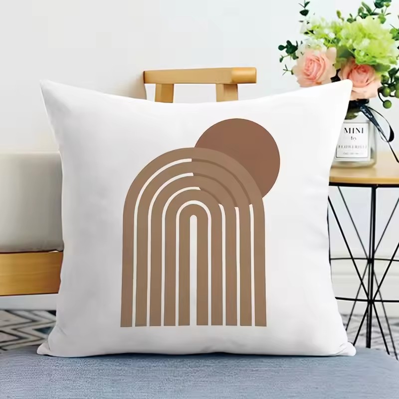 1PC   Creative Abstract Line Pattern Cushion Cover Home Decor Pillowcase Sofa Decoration