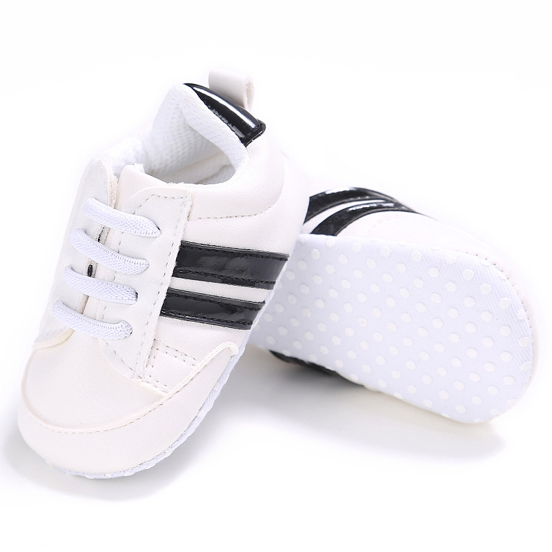 Toddler Baby Girl Shoes 0 to 3 6 9 12 Months Casual Cute Gold White Baby Boy Shoes First Walkers Soft Crib Shoes Infantil