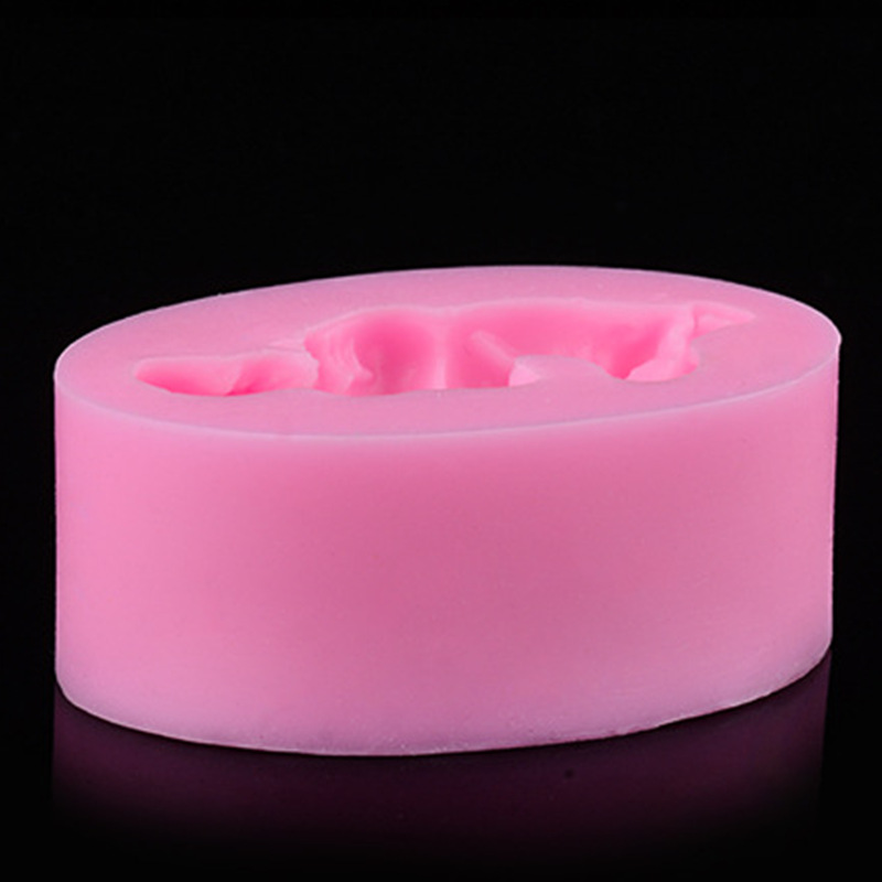 3D Silicone Baby Fondant Mold For Cake Decorating