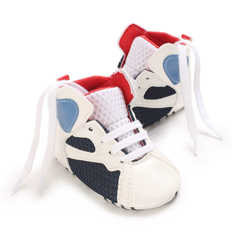 0-18M Newborn Baby Canvas Shoes Anti-slip Soft Baby Boy Girl Sneakers Casual Multi-Color Toddler First Walkers Crib Shoes