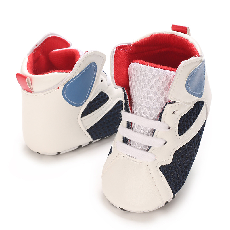 0-18M Newborn Baby Canvas Shoes Anti-slip Soft Baby Boy Girl Sneakers Casual Multi-Color Toddler First Walkers Crib Shoes