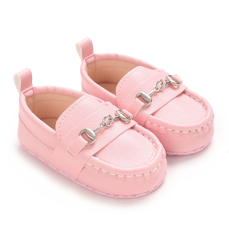 Spring and Autumn Baby Soft Bottom Anti slip Wear resistant Fashion Versatile Indoor and Outdoor Bean Shoes PVC Upper