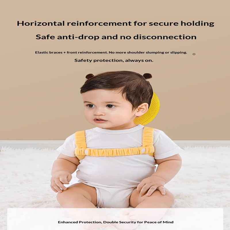 Head Back Protector Baby Protect Pillow Learn Walk Headgear Prevent Injured Safety Pad prevention Fall Cartoon Bee Kids Pillows