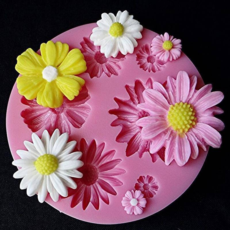3D Silicone Baby Fondant Mold For Cake Decorating