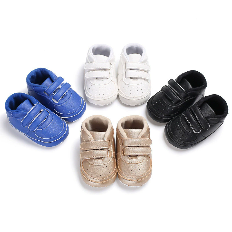 Fashionable Minimalist First Kicks Sneakers for Infants & Toddlers 0-18 Months Comfortable Starters Footwear Toddler Shoes
