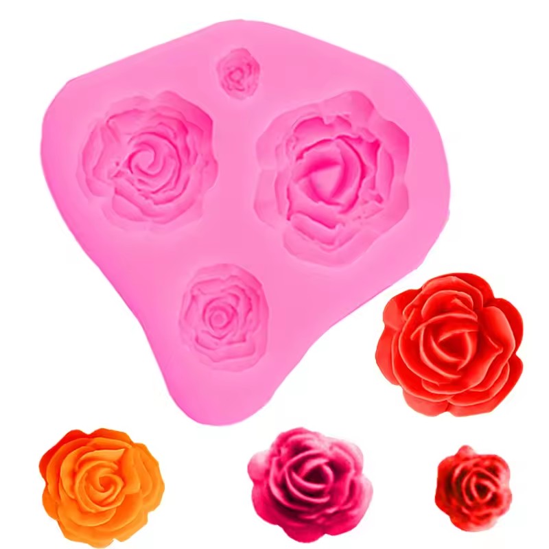 3D Silicone Baby Fondant Mold For Cake Decorating