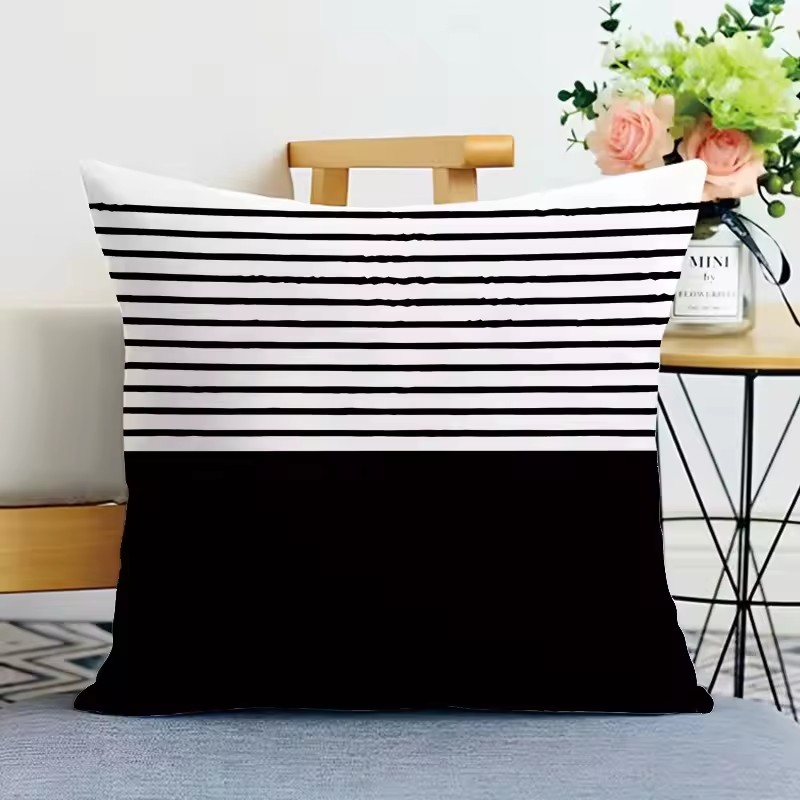 1PC   Creative Abstract Line Pattern Cushion Cover Home Decor Pillowcase Sofa Decoration