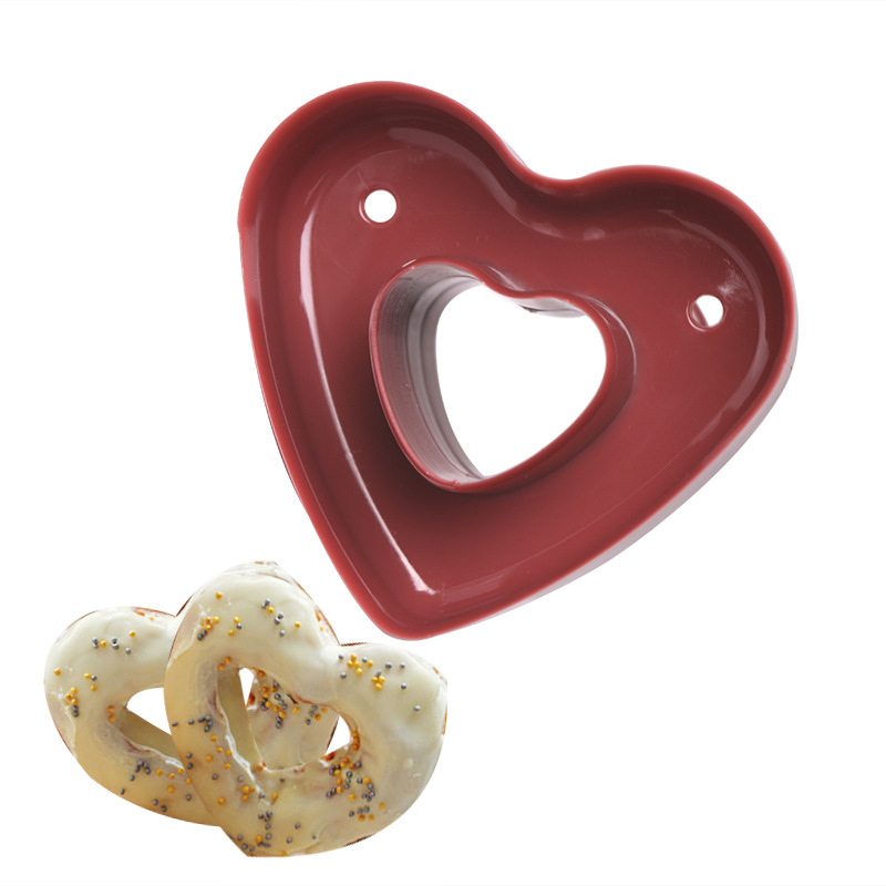 3 pcs processed doughnut cookie mold bread mold baking cake mold DIY tool round cookie mold