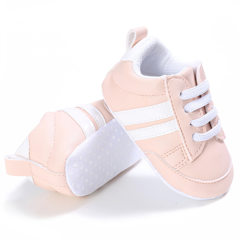Toddler Baby Girl Shoes 0 to 3 6 9 12 Months Casual Cute Gold White Baby Boy Shoes First Walkers Soft Crib Shoes Infantil