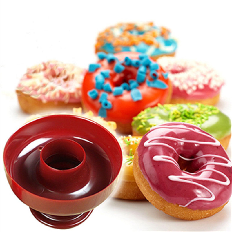 3 pcs processed doughnut cookie mold bread mold baking cake mold DIY tool round cookie mold
