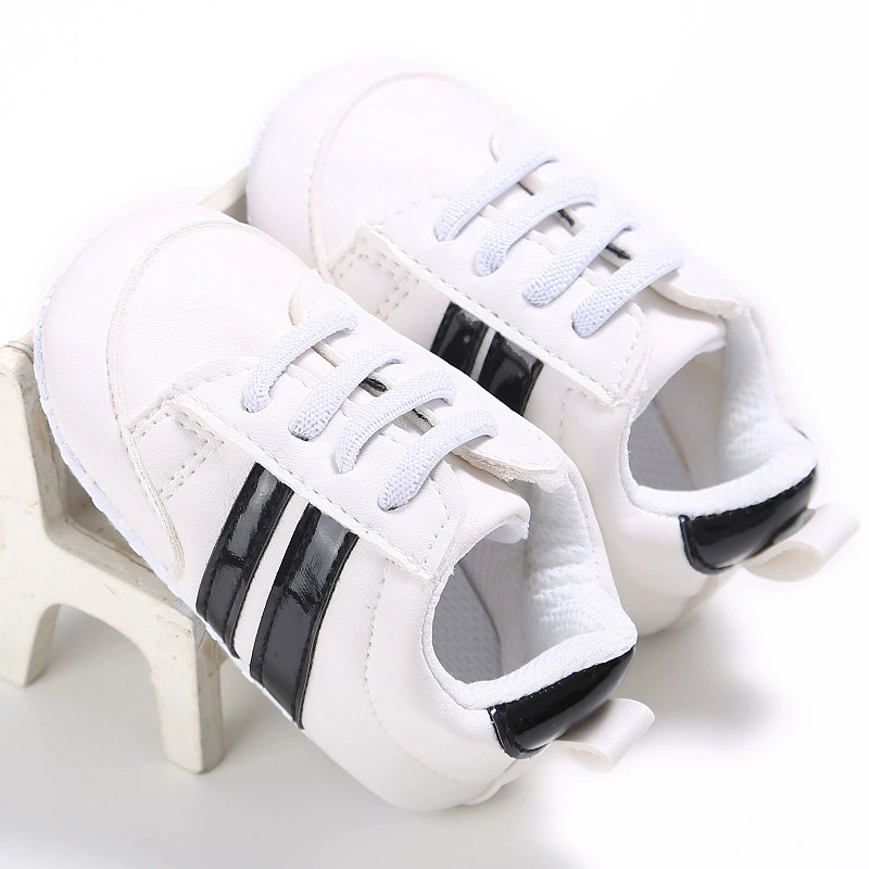 Toddler Baby Girl Shoes 0 to 3 6 9 12 Months Casual Cute Gold White Baby Boy Shoes First Walkers Soft Crib Shoes Infantil