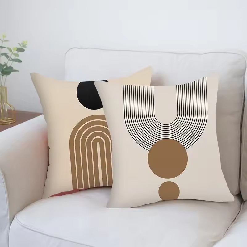 1PC   Creative Abstract Line Pattern Cushion Cover Home Decor Pillowcase Sofa Decoration