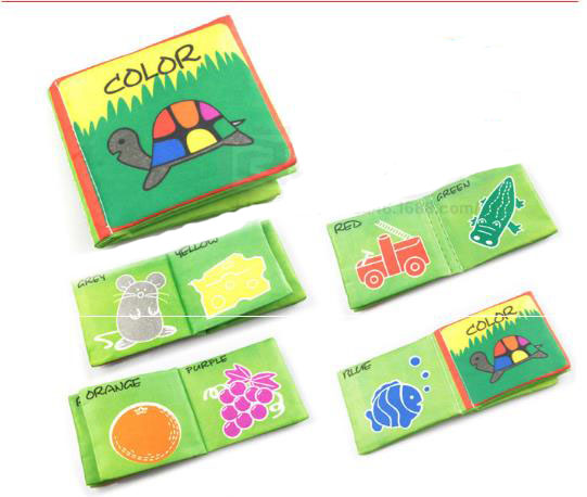 Baby Cloth Book Toy Teether Infant Learning Education Animal Rattle Mobile Toys for Newborn Livros Infantis Mordedores Para Bebe F4--18