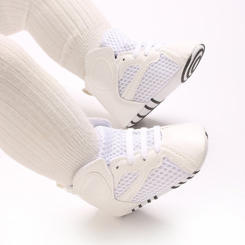 0-18M Newborn Baby Canvas Shoes Anti-slip Soft Baby Boy Girl Sneakers Casual Multi-Color Toddler First Walkers Crib Shoes