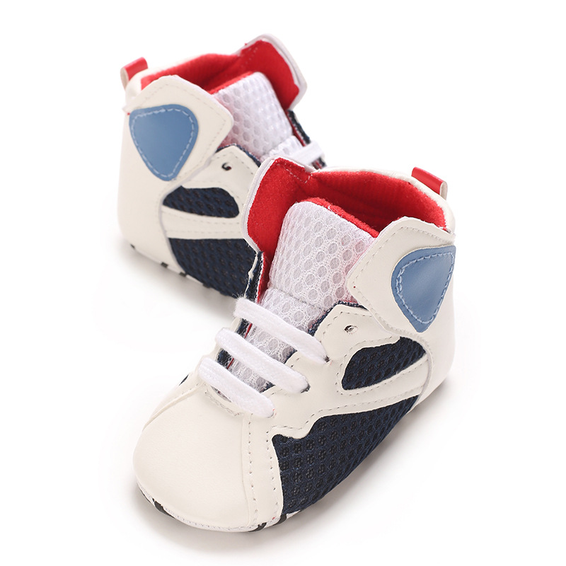0-18M Newborn Baby Canvas Shoes Anti-slip Soft Baby Boy Girl Sneakers Casual Multi-Color Toddler First Walkers Crib Shoes
