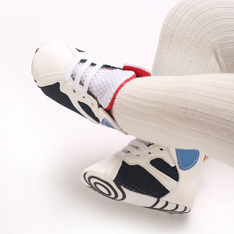 0-18M Newborn Baby Canvas Shoes Anti-slip Soft Baby Boy Girl Sneakers Casual Multi-Color Toddler First Walkers Crib Shoes