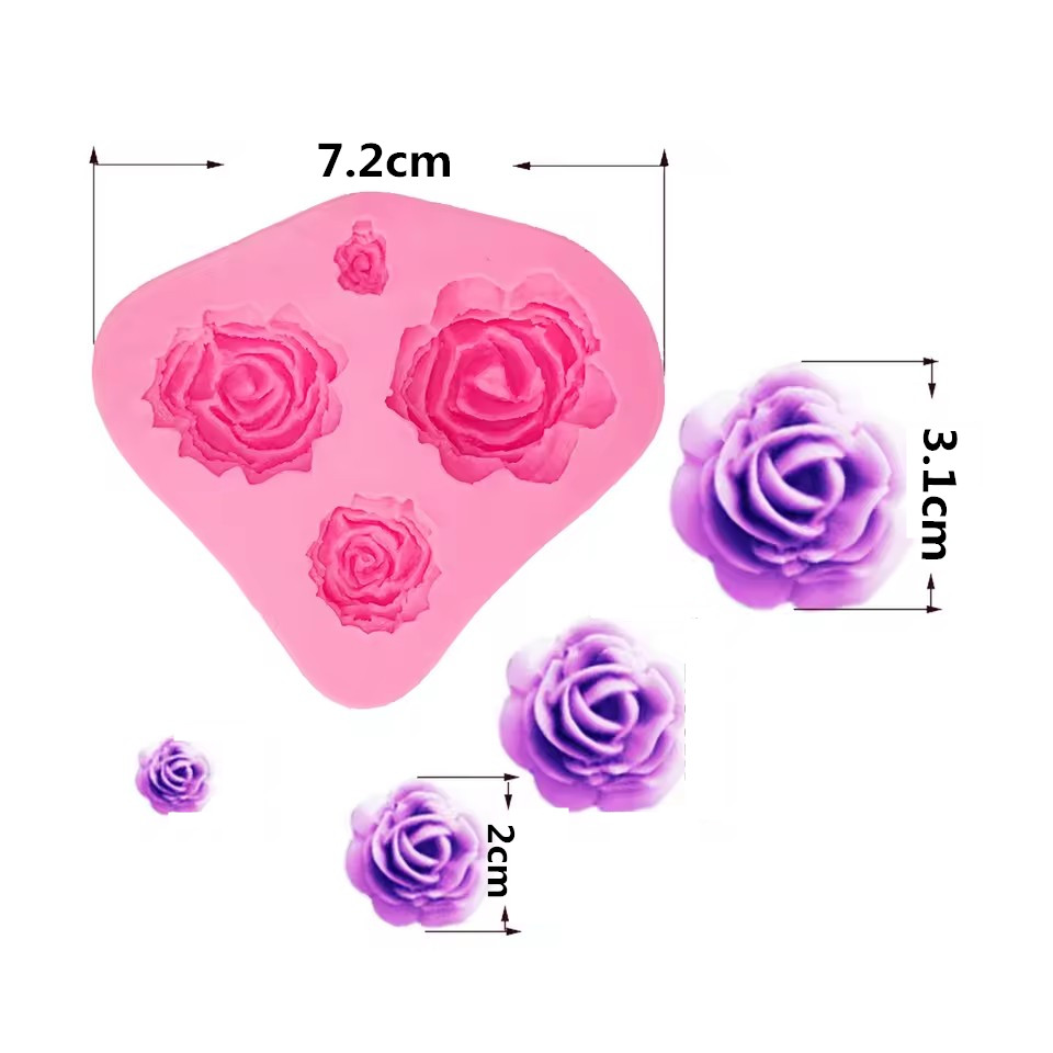 3D Silicone Baby Fondant Mold For Cake Decorating