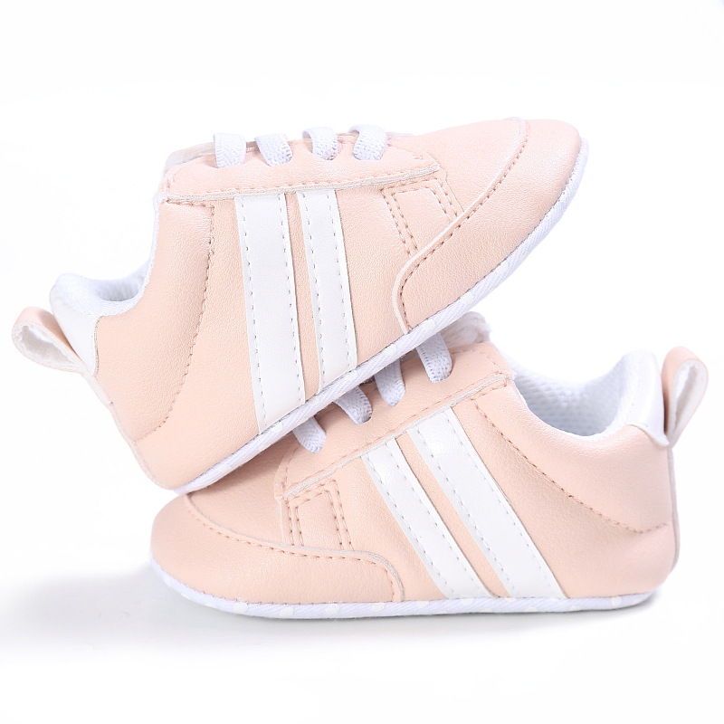 Toddler Baby Girl Shoes 0 to 3 6 9 12 Months Casual Cute Gold White Baby Boy Shoes First Walkers Soft Crib Shoes Infantil