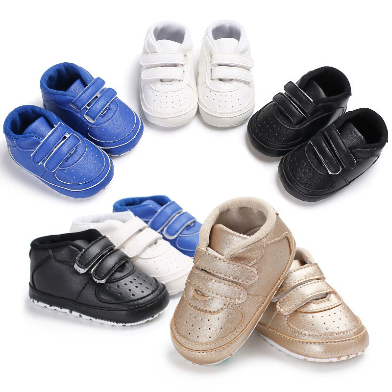 Fashionable Minimalist First Kicks Sneakers for Infants & Toddlers 0-18 Months Comfortable Starters Footwear Toddler Shoes