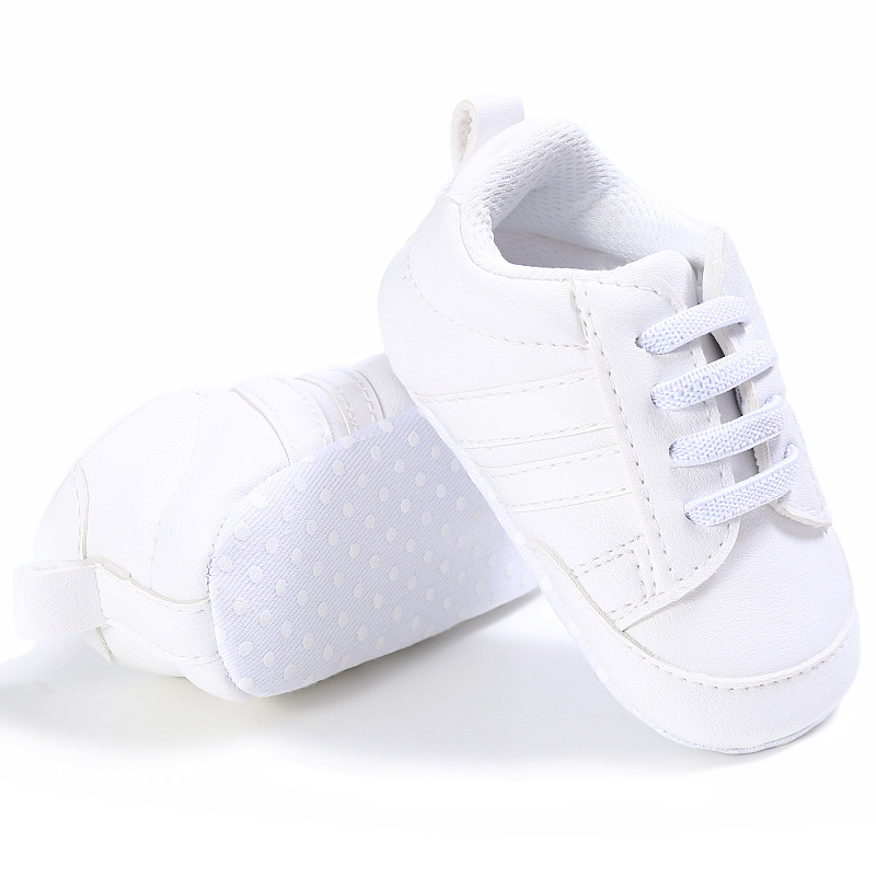 Toddler Baby Girl Shoes 0 to 3 6 9 12 Months Casual Cute Gold White Baby Boy Shoes First Walkers Soft Crib Shoes Infantil