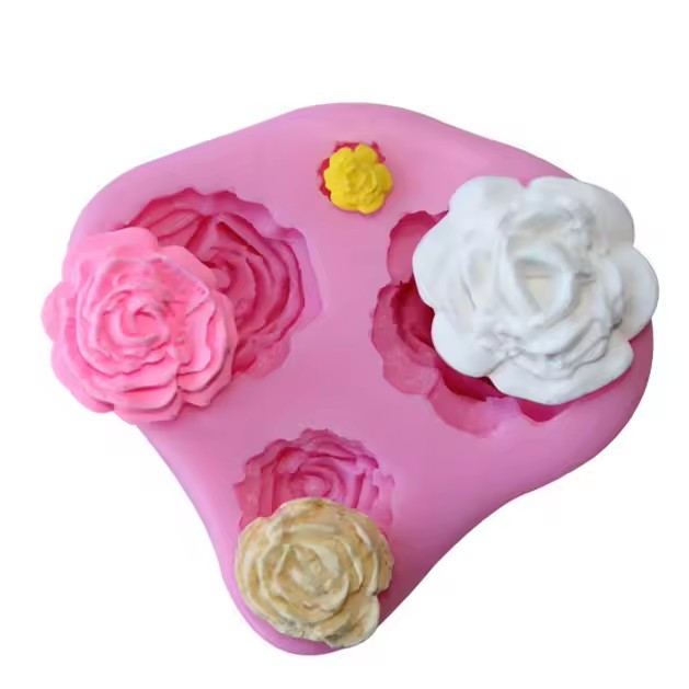 3D Silicone Baby Fondant Mold For Cake Decorating