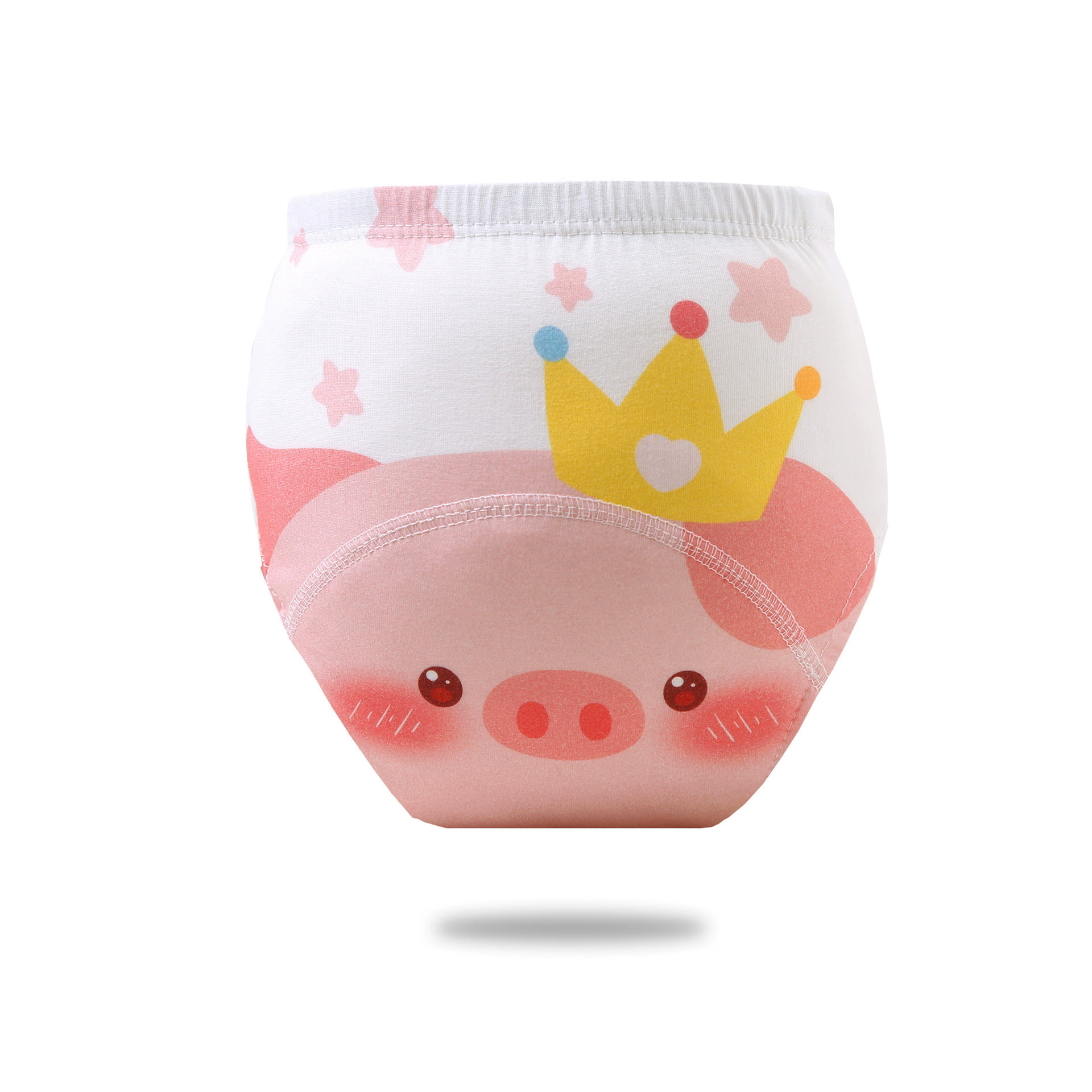 Baby Waterproof Diapers Pee Shorts Underwears Reusable Soft Ecological Cotton Toddler Potty Training Pants For Boys Girls（Note: The link is divided into 4-pack and 2-pack packages）