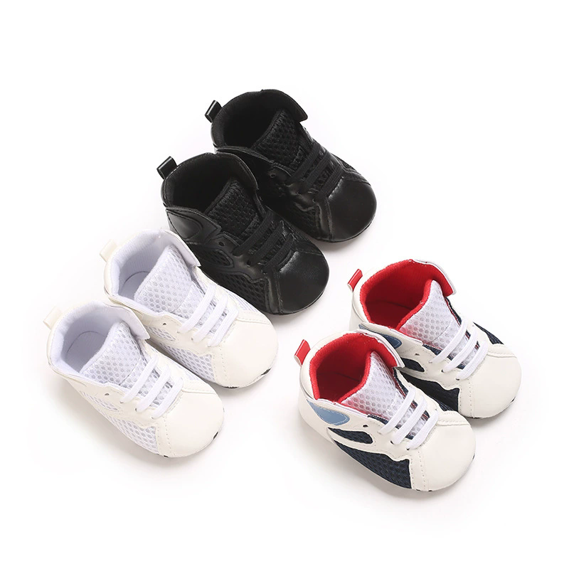 0-18M Newborn Baby Canvas Shoes Anti-slip Soft Baby Boy Girl Sneakers Casual Multi-Color Toddler First Walkers Crib Shoes
