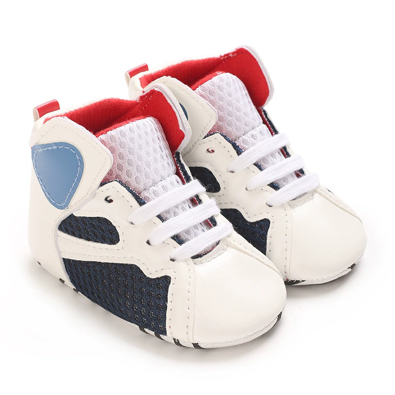 0-18M Newborn Baby Canvas Shoes Anti-slip Soft Baby Boy Girl Sneakers Casual Multi-Color Toddler First Walkers Crib Shoes